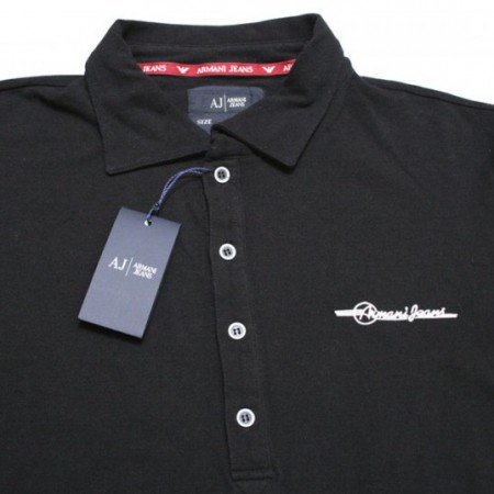 Dettaglio Polo Nera Armani Jeans